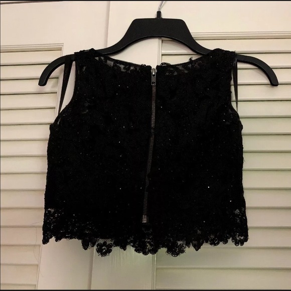 Sherri Hill Two Piece Chetah Print Prom Dress Size 0 - Picture 4 of 12